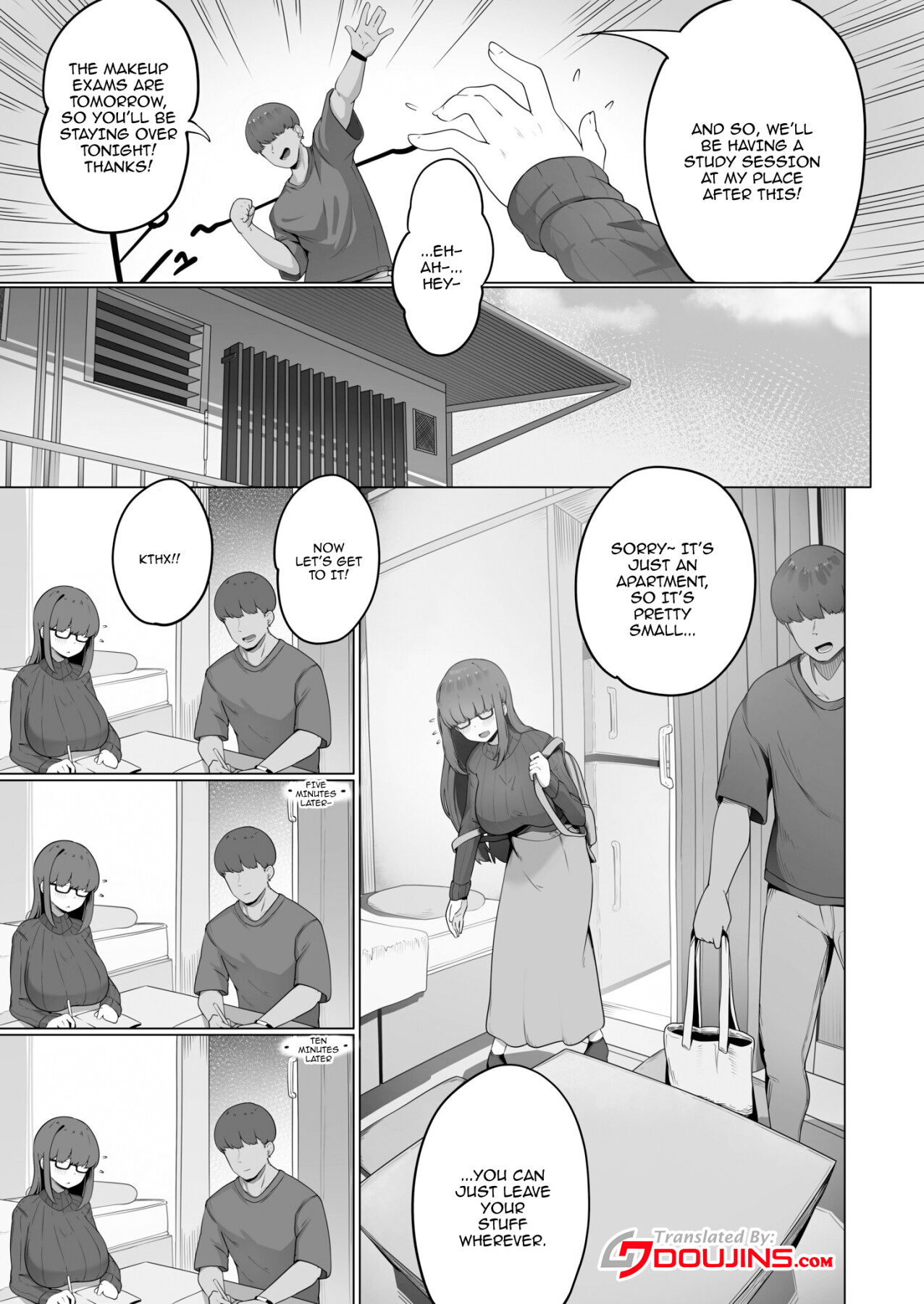 Hentai Manga Comic-The Plain Girl Who Does Whatever I Tell Her (1)-Read-4